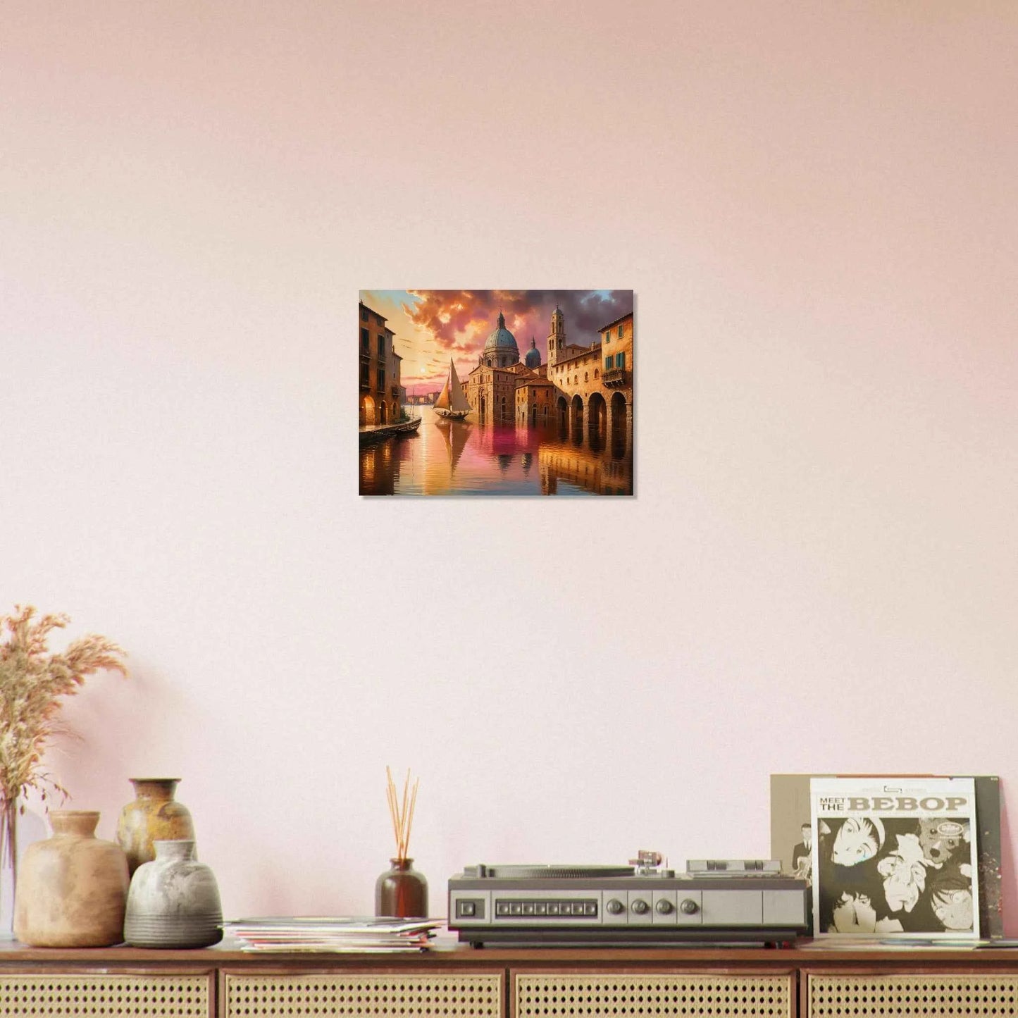 Aluminum Print – Venetian Reverie | PixiOnyx Luminous Depth Series