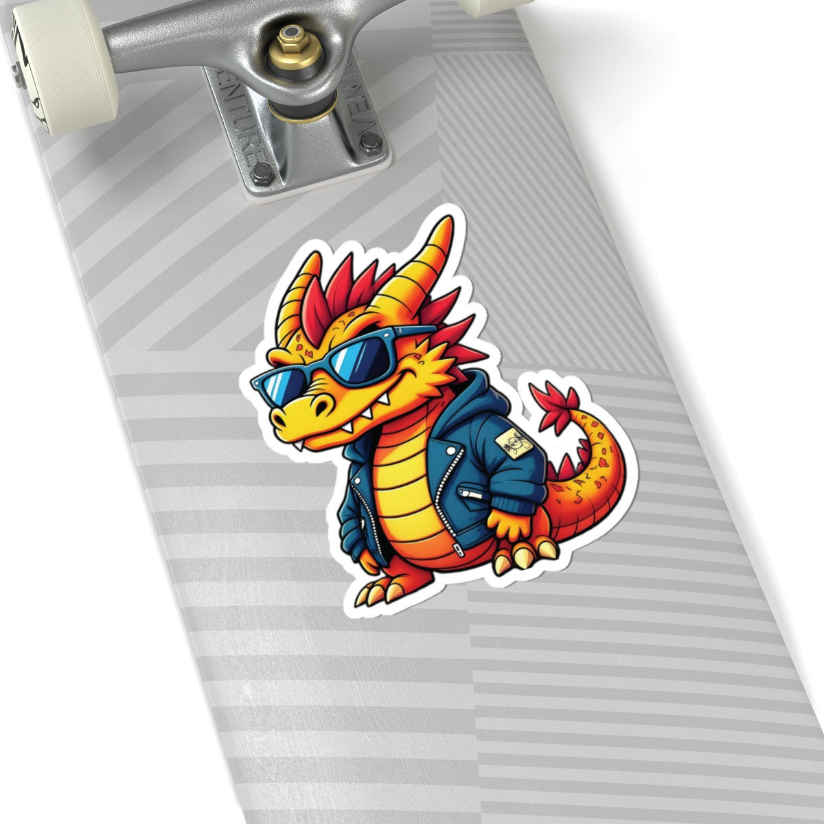 Kiss-Cut Sticker – Groove Dragon | PixiOnyx Funkcore Familiar