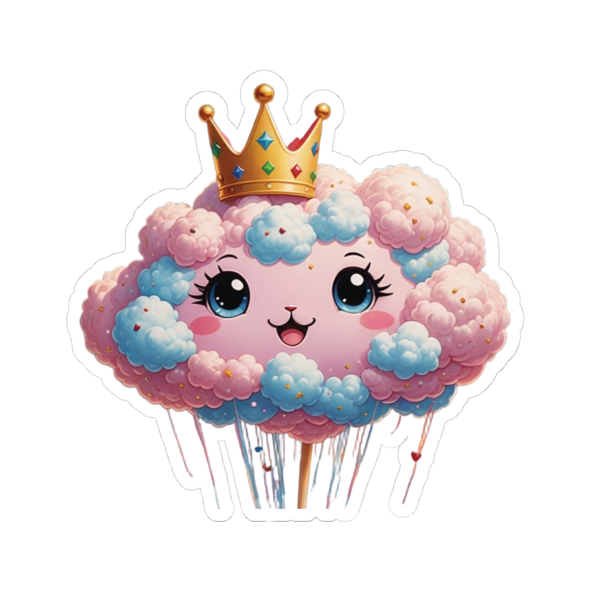 Kiss-Cut Sticker – Sky Majesty | PixiOnyx Whimsy Royale Series