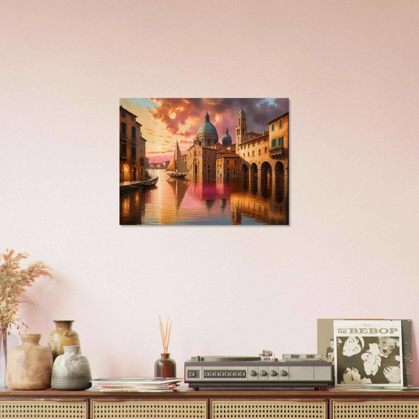 Aluminum Print – Venetian Reverie | PixiOnyx Luminous Depth Series