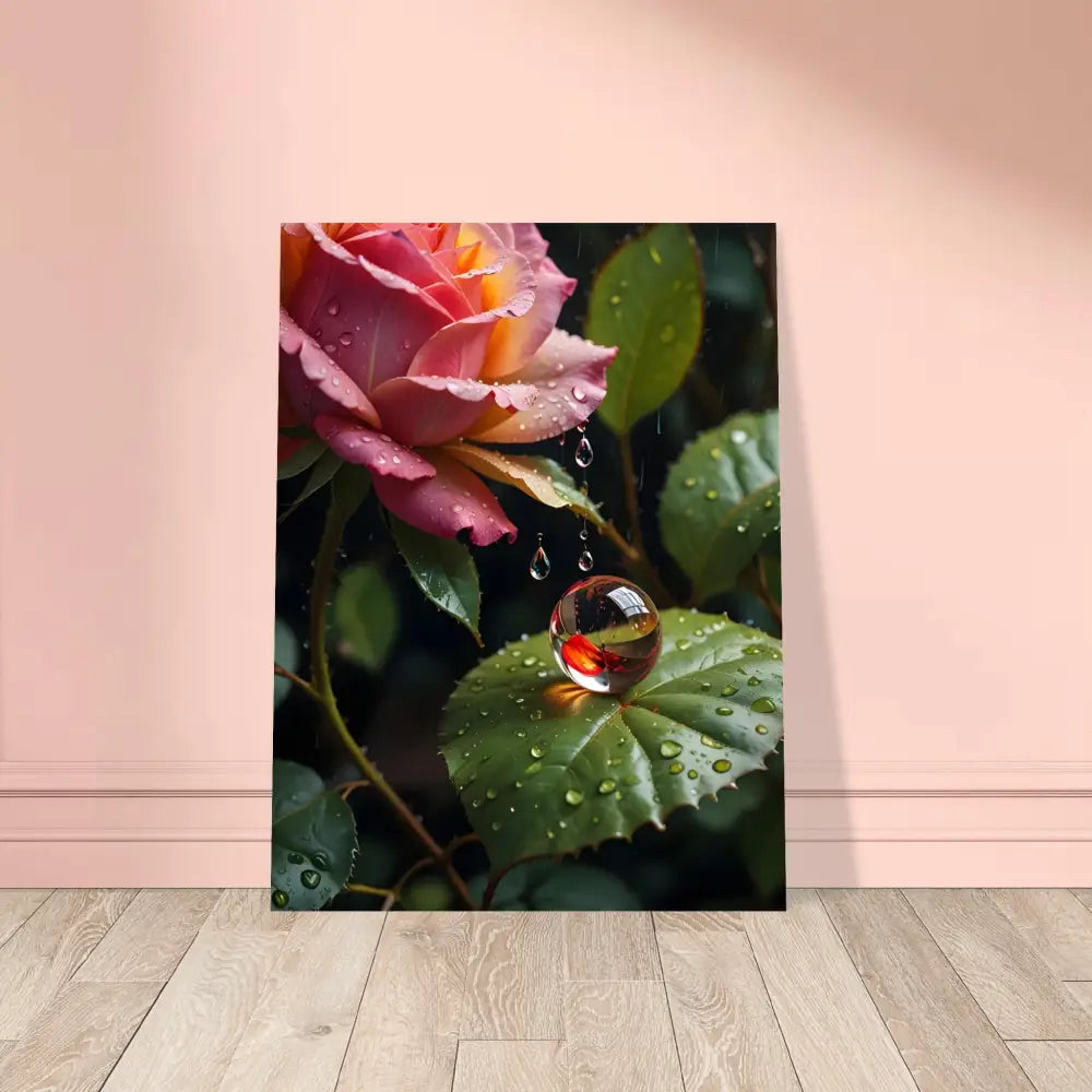 Floral art print Aluminum Print Blush Reverie PixiOnyx Botanical Daydream artwork