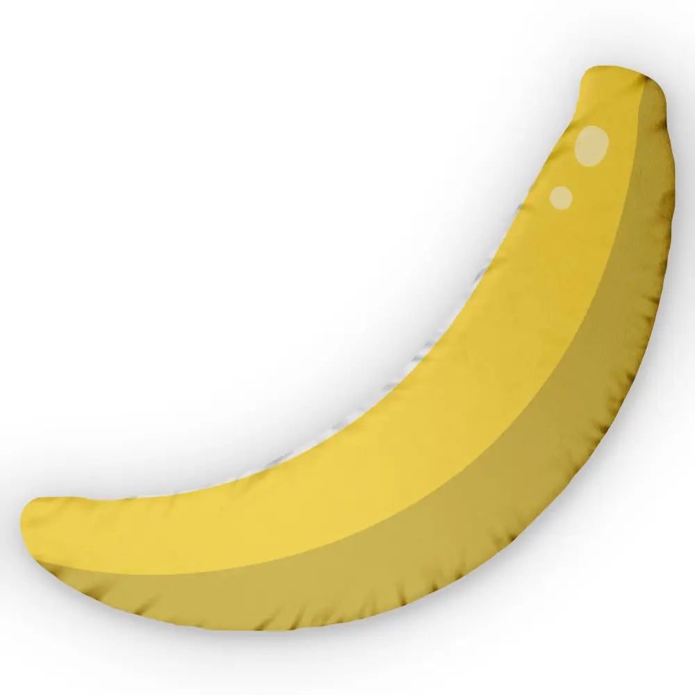 Banana Shaped Pillow – Surreal Fruit Cushion | PixiOnyx Playful Decor Home