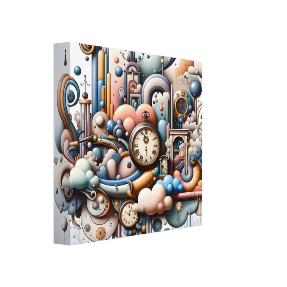 Whimsical clockwork fantasy art from Canvas Pastel Mechanica Dadaist Bloom PixiOnyx