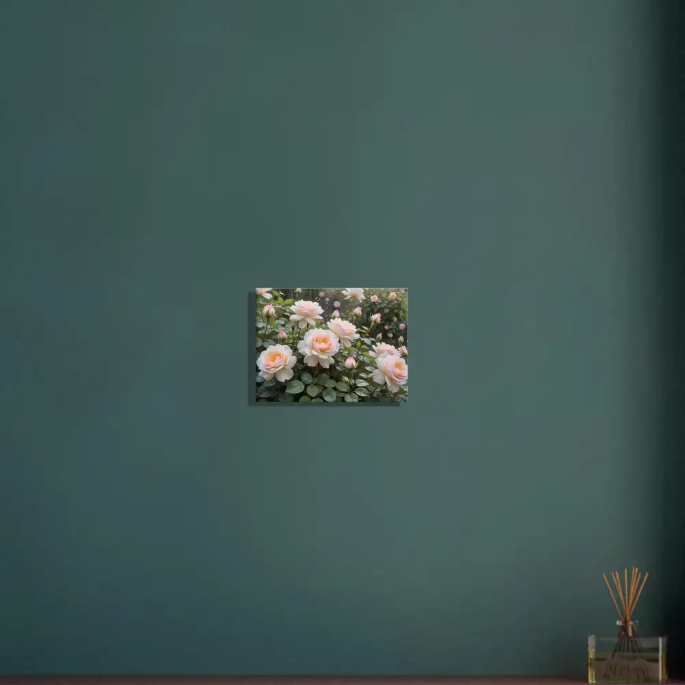 Floral canvas art titled Soft Petal Symphony from PixiOnyx Botanical Dreamscape collection