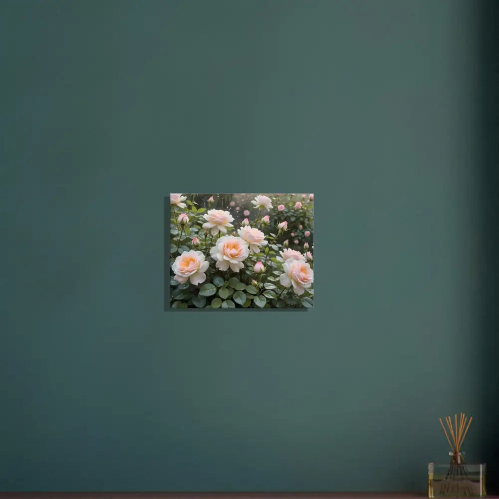 Floral wall art Canvas Soft Petal Symphony PixiOnyx Botanical Dreamscape