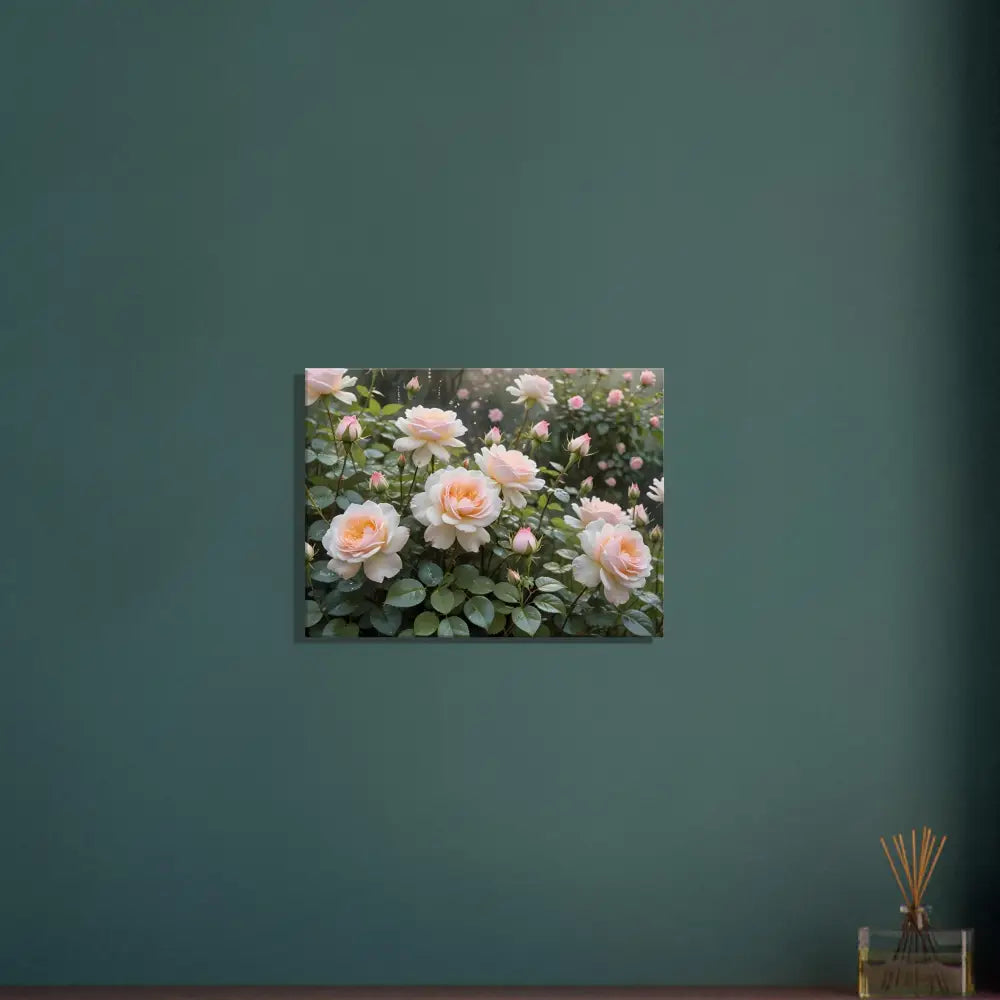 Floral wall art on Canvas Soft Petal Symphony from PixiOnyx Botanical Dreamscape