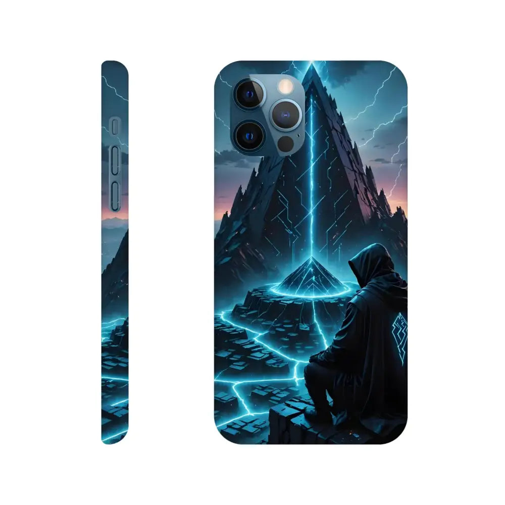 Electric Ascension iPhone Slim Case with a mystical design and vibrant colors