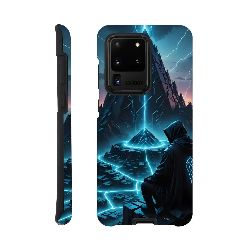 Phone case with a mystical design for Samsung Electric Ascension Tough Case