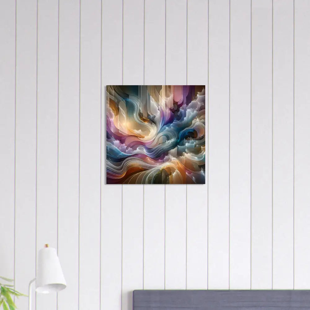 Abstract colorful artwork for Fine Art Poster Celestial Layer Flux PixiOnyx