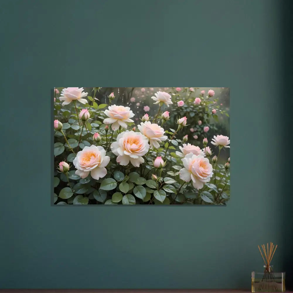 Floral wall art from Fine Art Poster Soft Petal Symphony by PixiOnyx Botanical Dreamscape