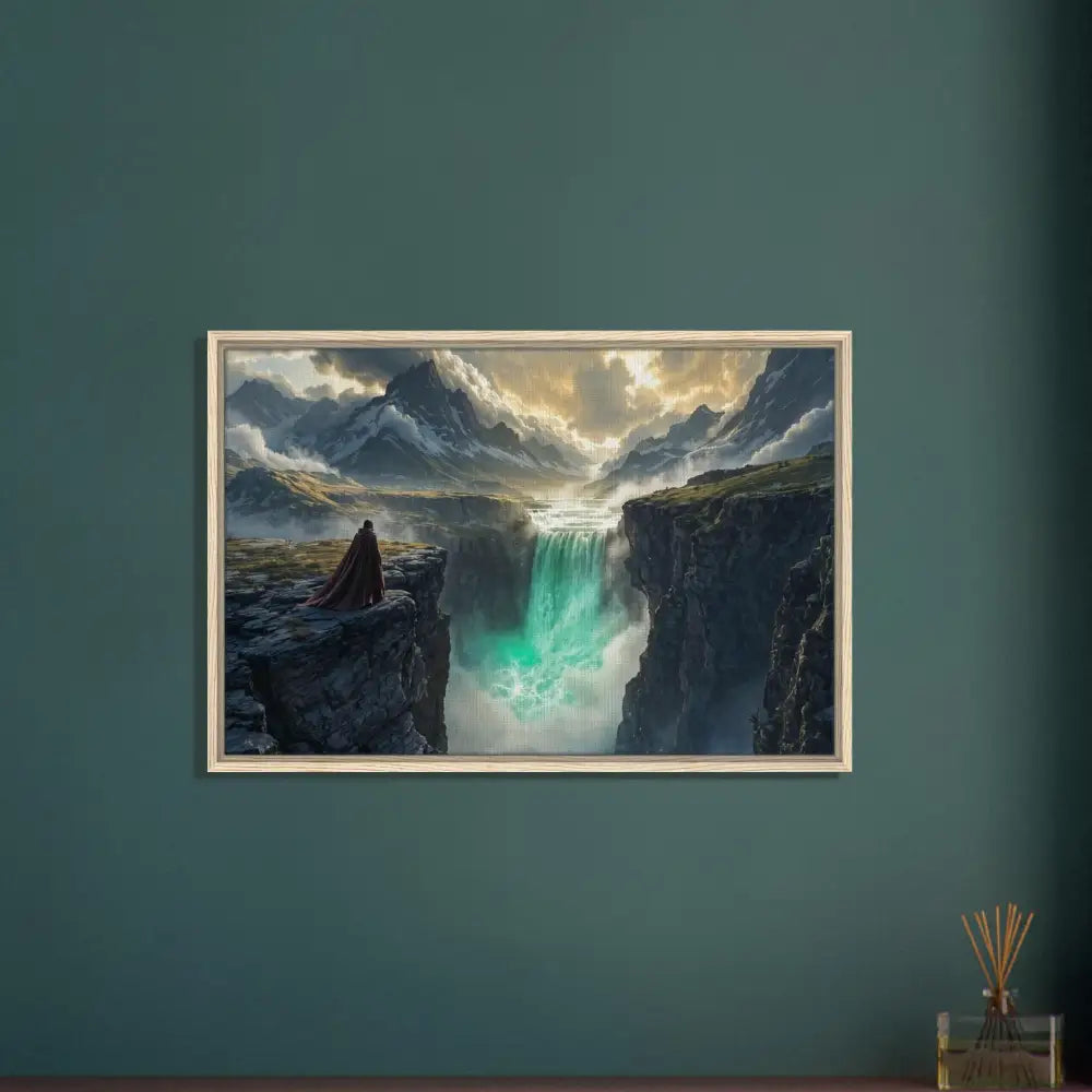 Framed landscape painting of Grand Canyon from PixiOnyx Edge of Silence collection