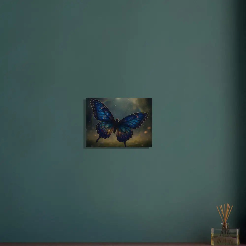 Butterfly wall art framed poster Luminara Ascend PixiOnyx Winged Elegance of Nature
