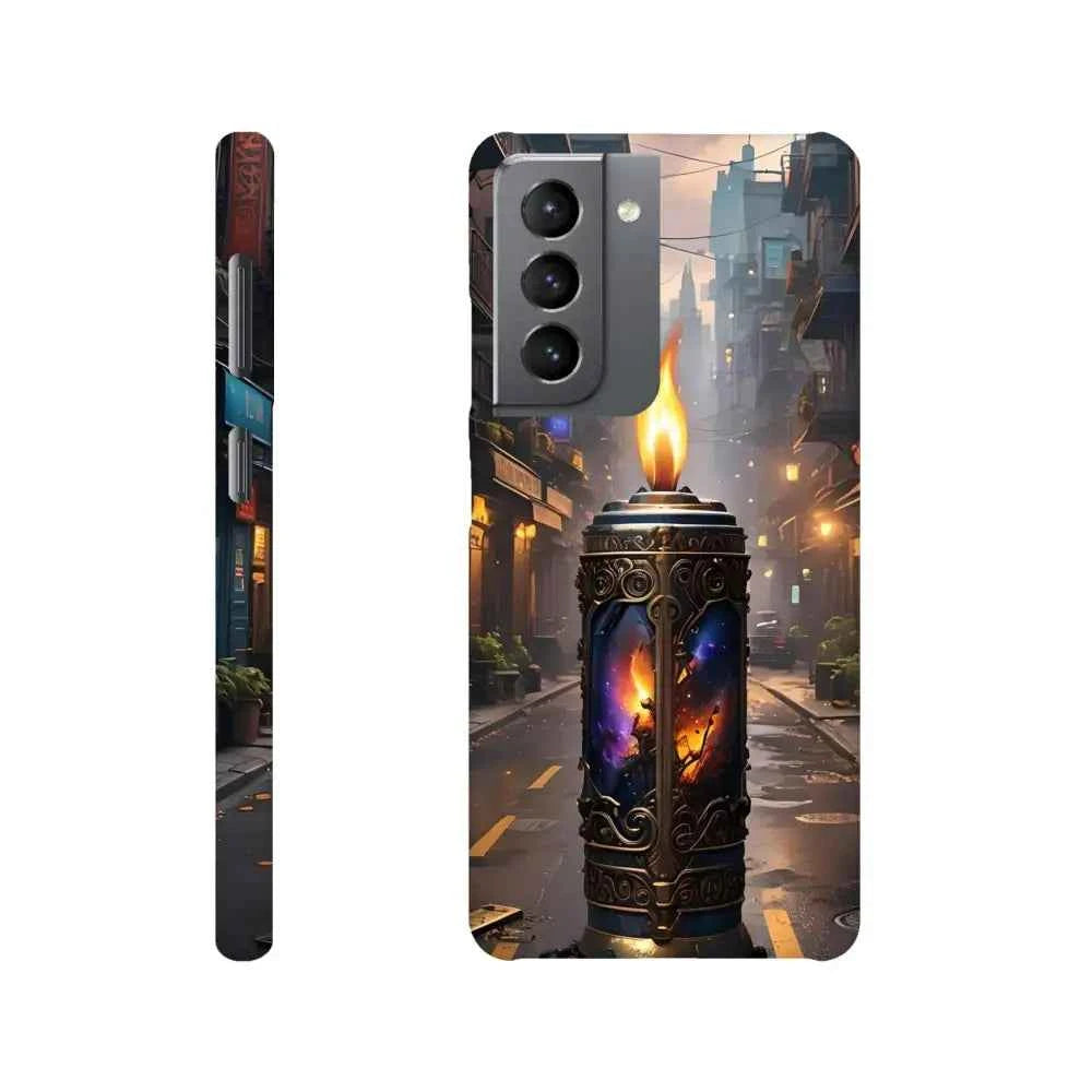 Galactic Flame – Samsung Slim Case | PixiOnyx Sleek Edition