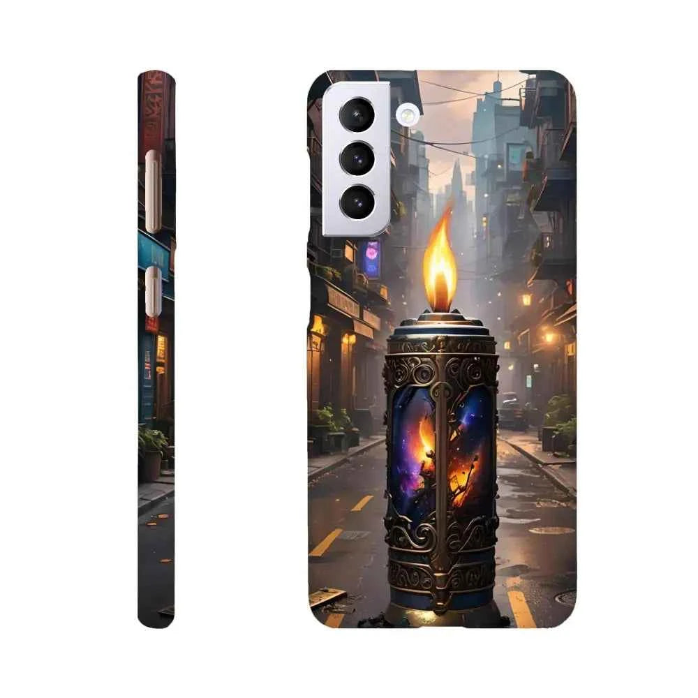 Galactic Flame – Samsung Slim Case | PixiOnyx Sleek Edition