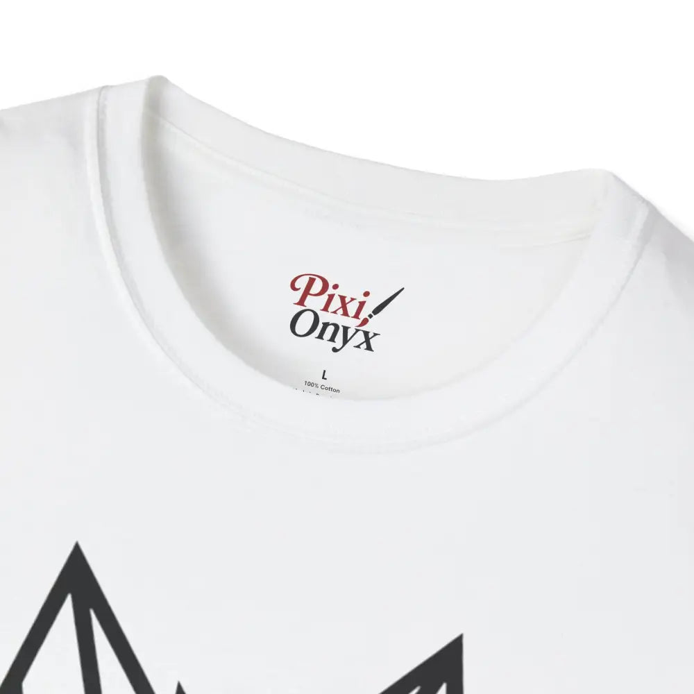 Geometric Wolf T Shirt | Unisex Softstyle Tee Lover Gift Nature Apparel Animal Fashion Unique Graphic