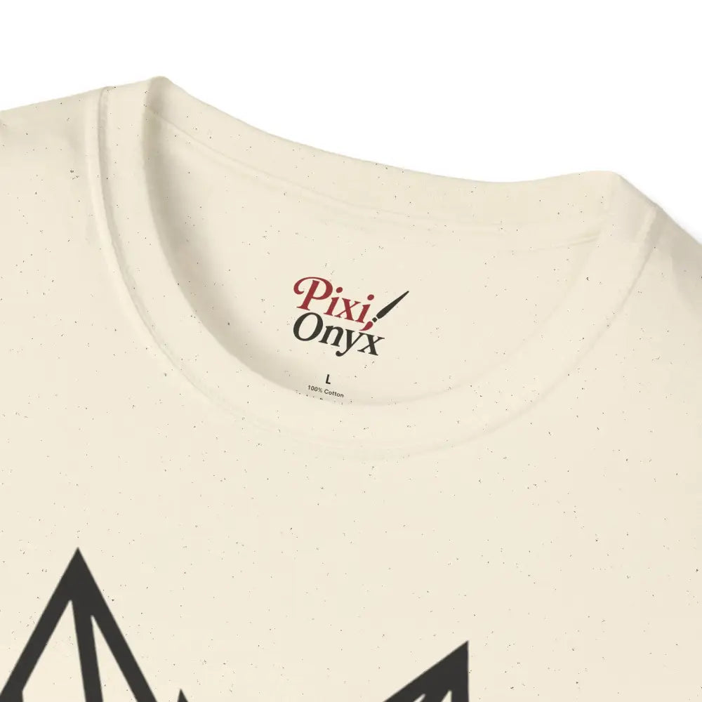 Geometric Wolf T Shirt | Unisex Softstyle Tee Lover Gift Nature Apparel Animal Fashion Unique Graphic