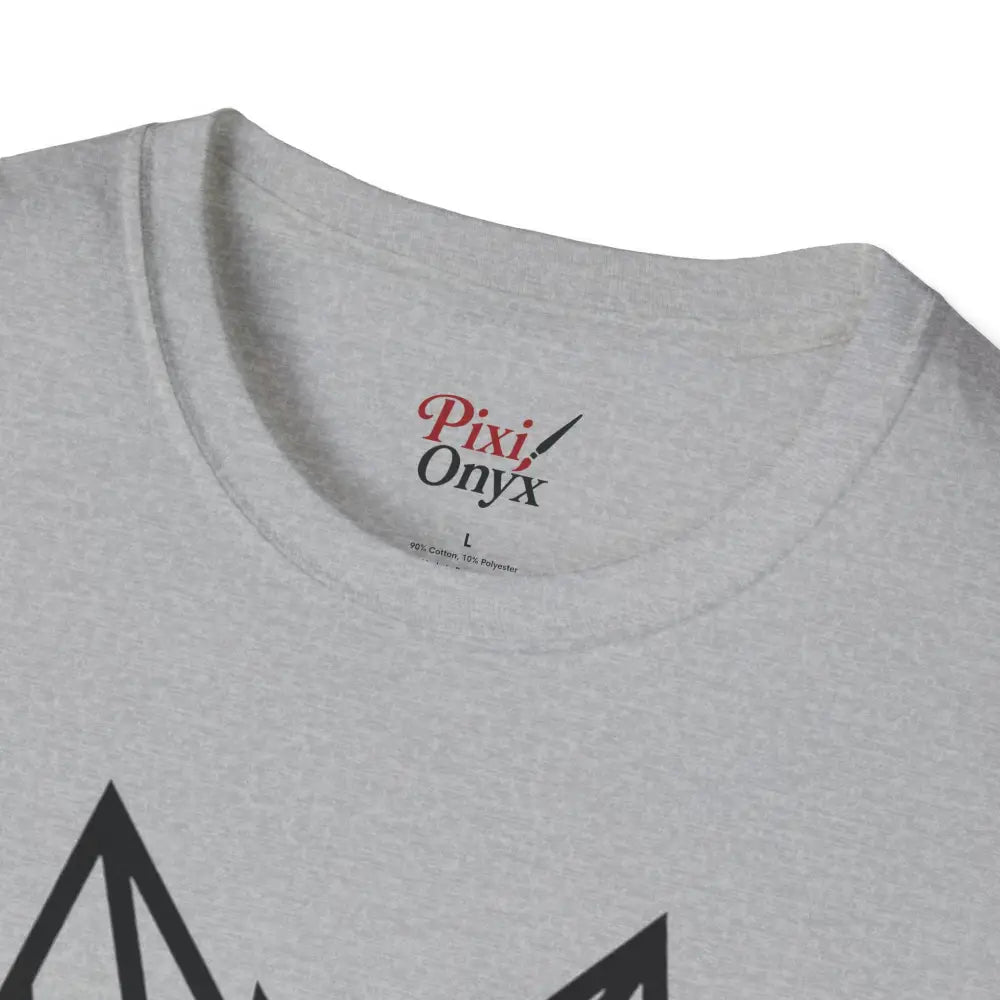 Geometric Wolf T Shirt | Unisex Softstyle Tee Lover Gift Nature Apparel Animal Fashion Unique Graphic
