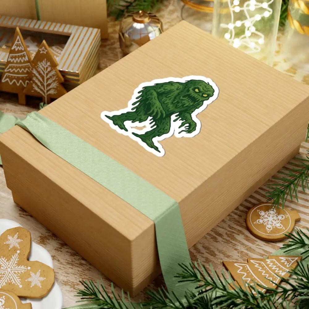 Gift box with green ribbon and Septic Steve monster sticker for PixiOnyx Filthcore icon