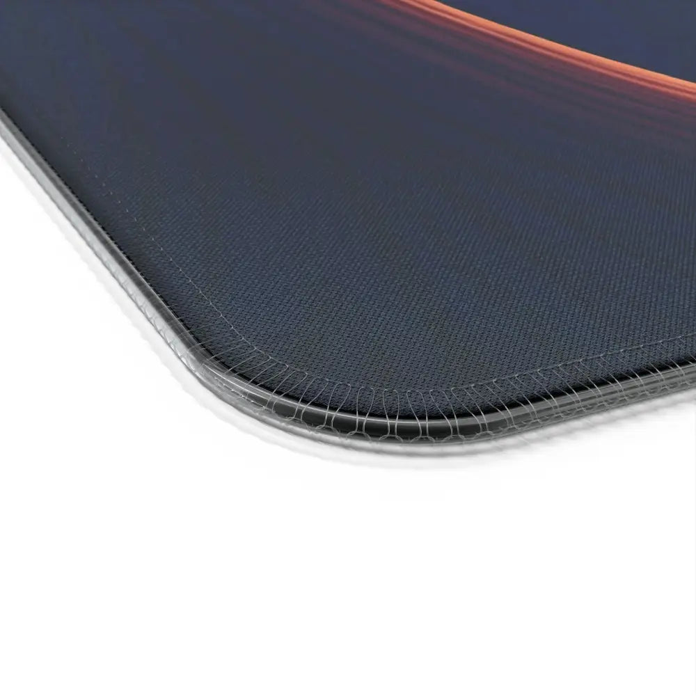 Dark-colored stitched LED Gaming Mouse Pad from Mushroom Valley Mindwalk with RGB lighting