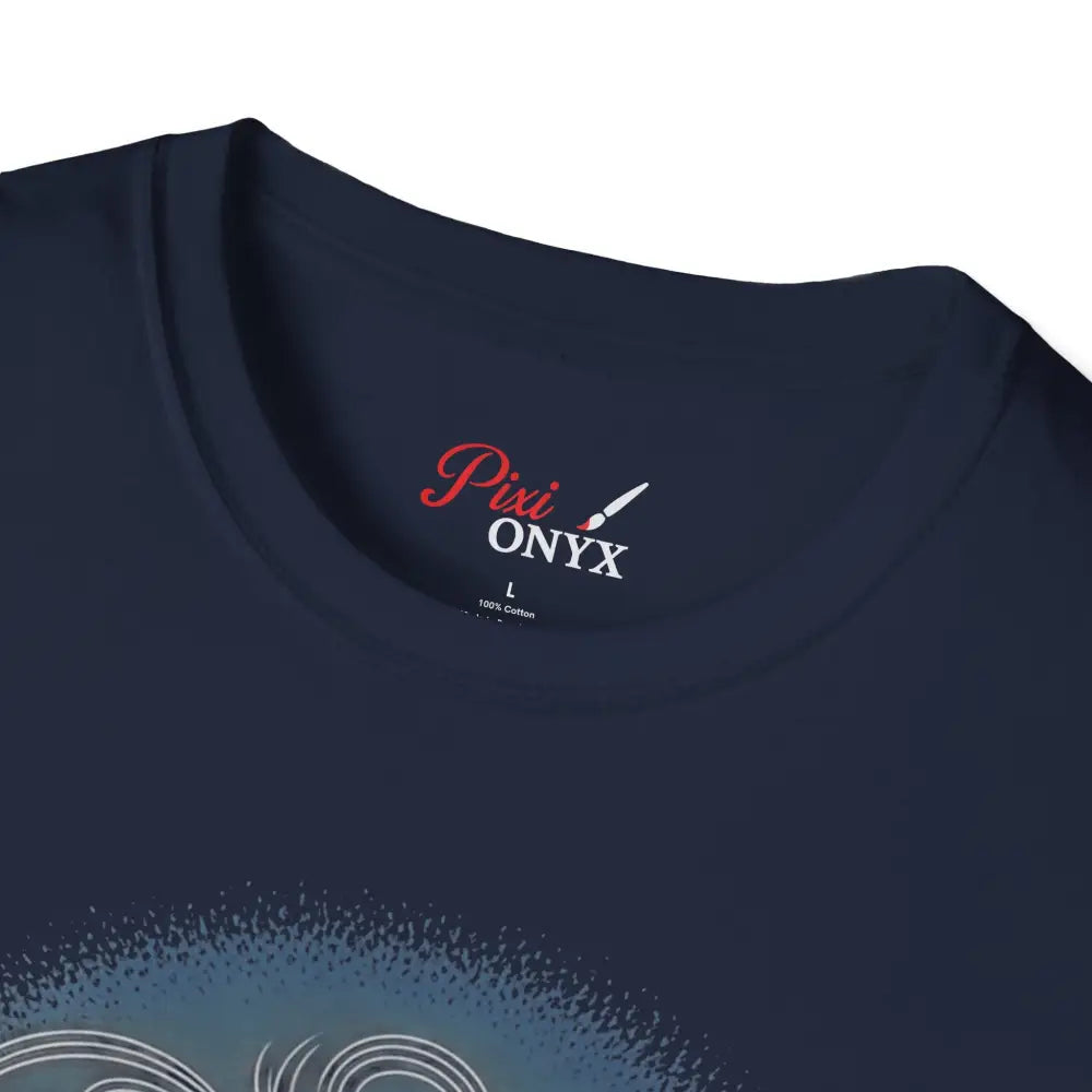 Lotus Blossom Unisex T Shirt Softstyle Tee Yoga Apparel Mindfulness Gift Meditation Spiritual Wear Design