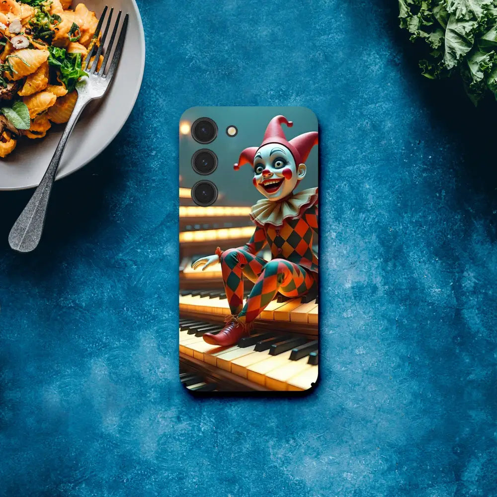 Clown-themed Smartphone Case for Samsung Marionette Slim Shell from PixiOnyx