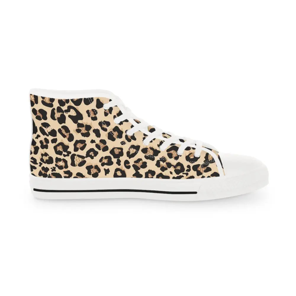 Leopard print high-top sneaker from PixiOnyx Men’s Wild Mirage collection