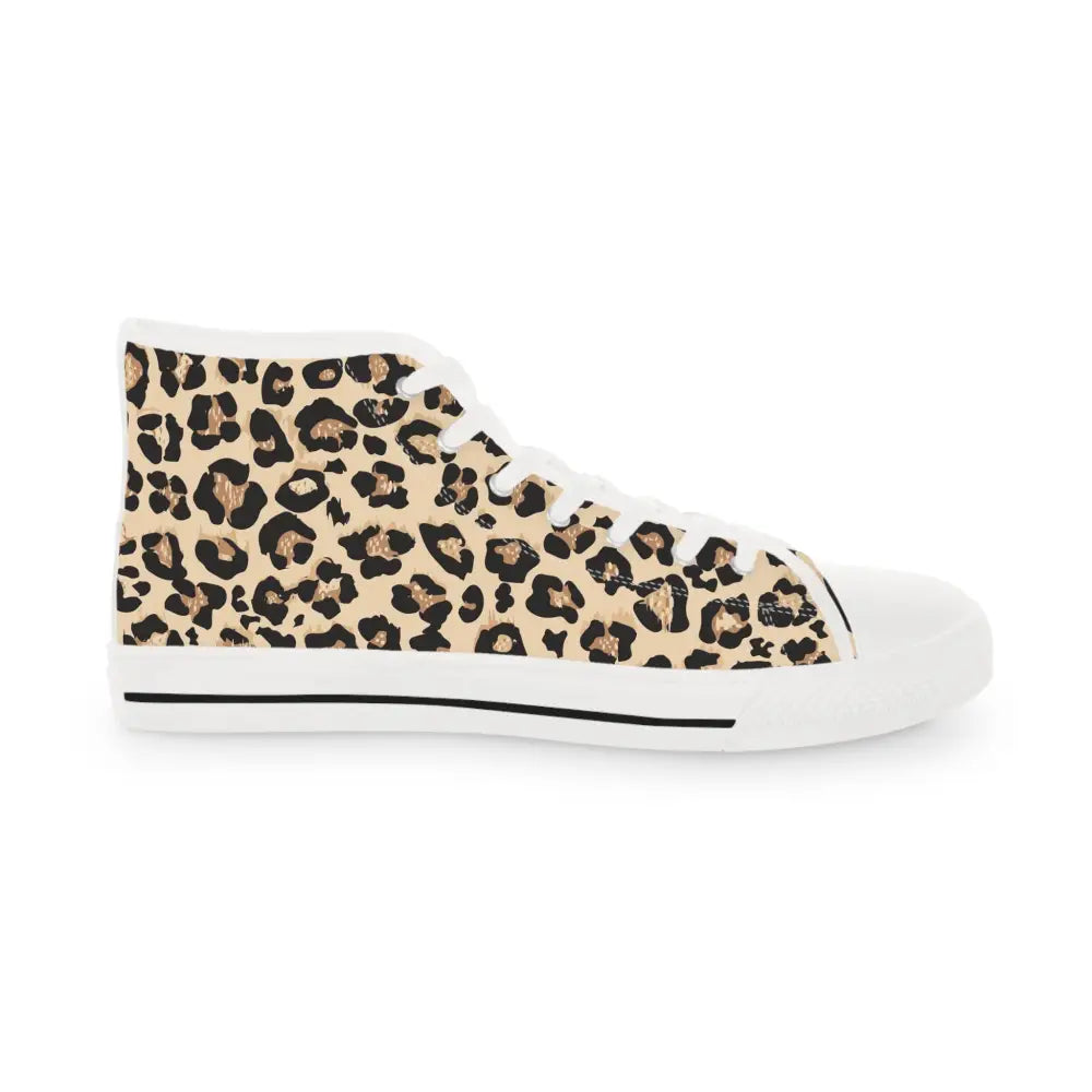 Leopard print high-top sneaker from PixiOnyx Men’s Wild Mirage collection
