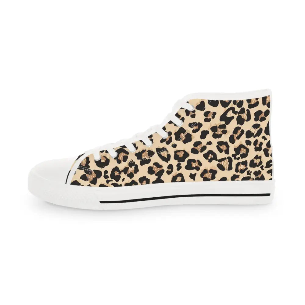 Leopard print high-top sneaker from Mens High-Top Sneakers Wild Mirage by PixiOnyx