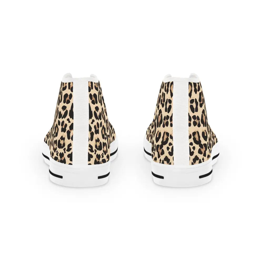 Leopard print high-top sneakers from PixiOnyx Men’s Wild Mirage collection