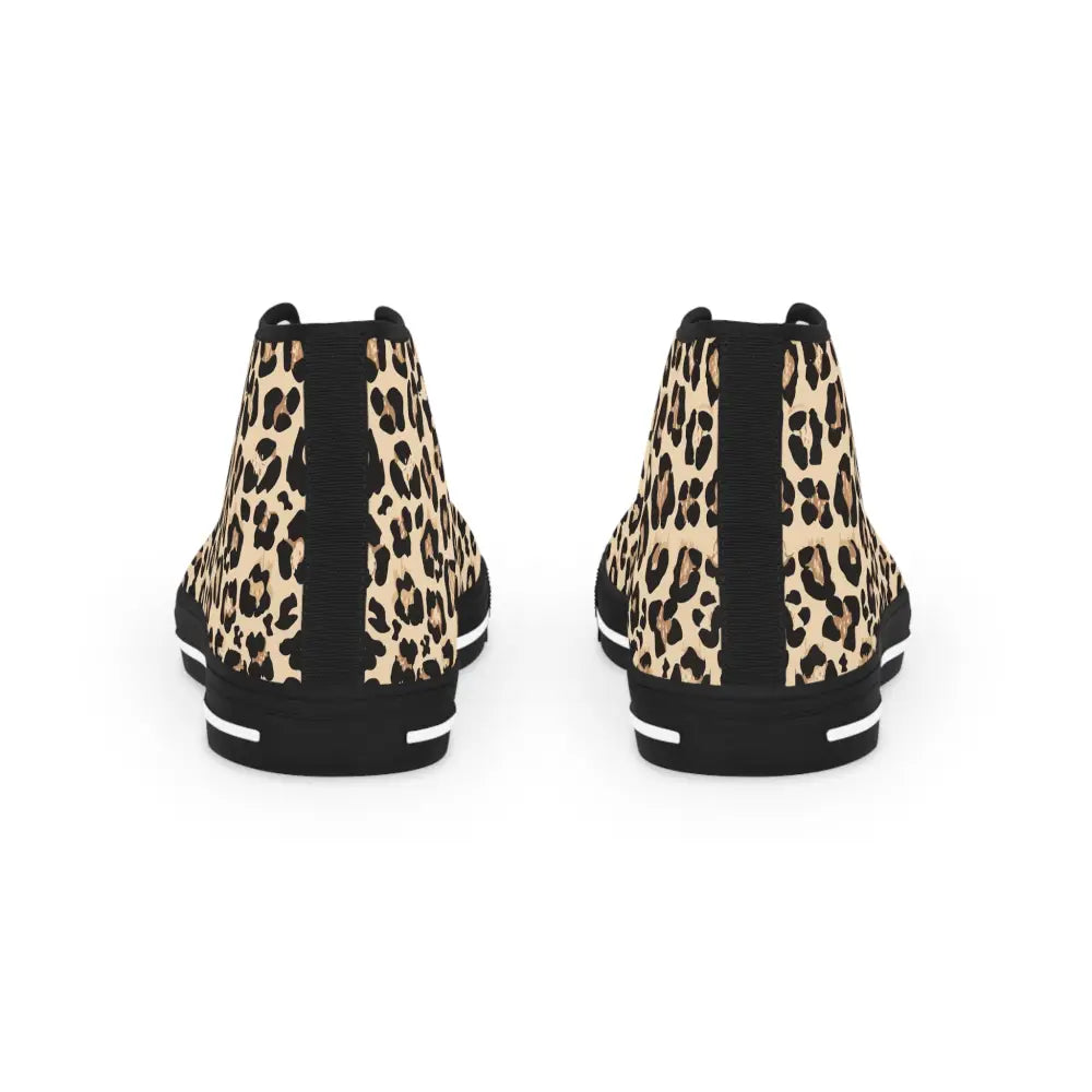 Leopard print high-top sneakers from PixiOnyx Wild Mirage collection
