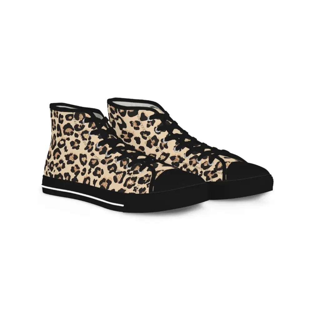 Leopard print high-top sneakers from PixiOnyx Wild Mirage collection
