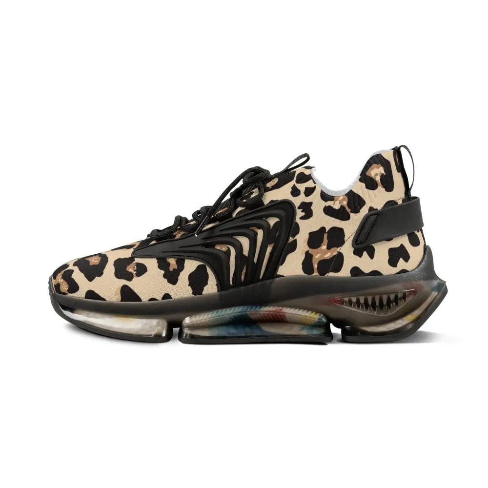 Leopard print athletic shoe from Men’s Sneakers Leopard Luxe Run PixiOnyx Streetstride Edition