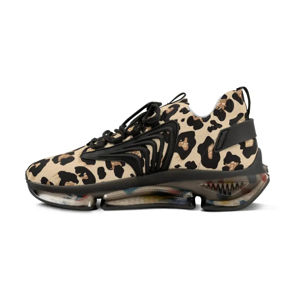 Leopard print athletic shoe from Men’s Sneakers Leopard Luxe Run PixiOnyx Streetstride Edition
