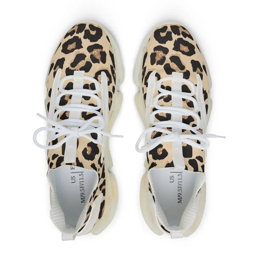 Leopard print sneakers from PixiOnyx Streetstride Edition Men’s Sneakers Leopard Luxe Run