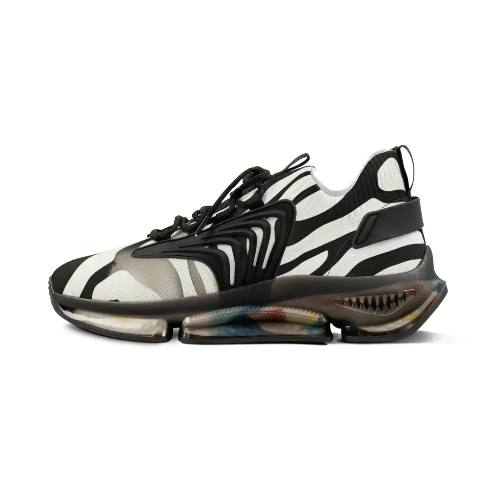 Zebra-striped athletic shoe from Men’s Sneakers Nightstripe Pulse PixiOnyx Series