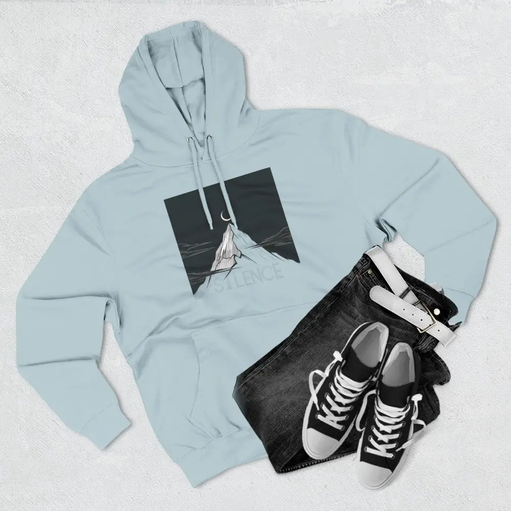 Mountain Vibes Fleece Unisex Hoodie Cozy Outdoor Apparel