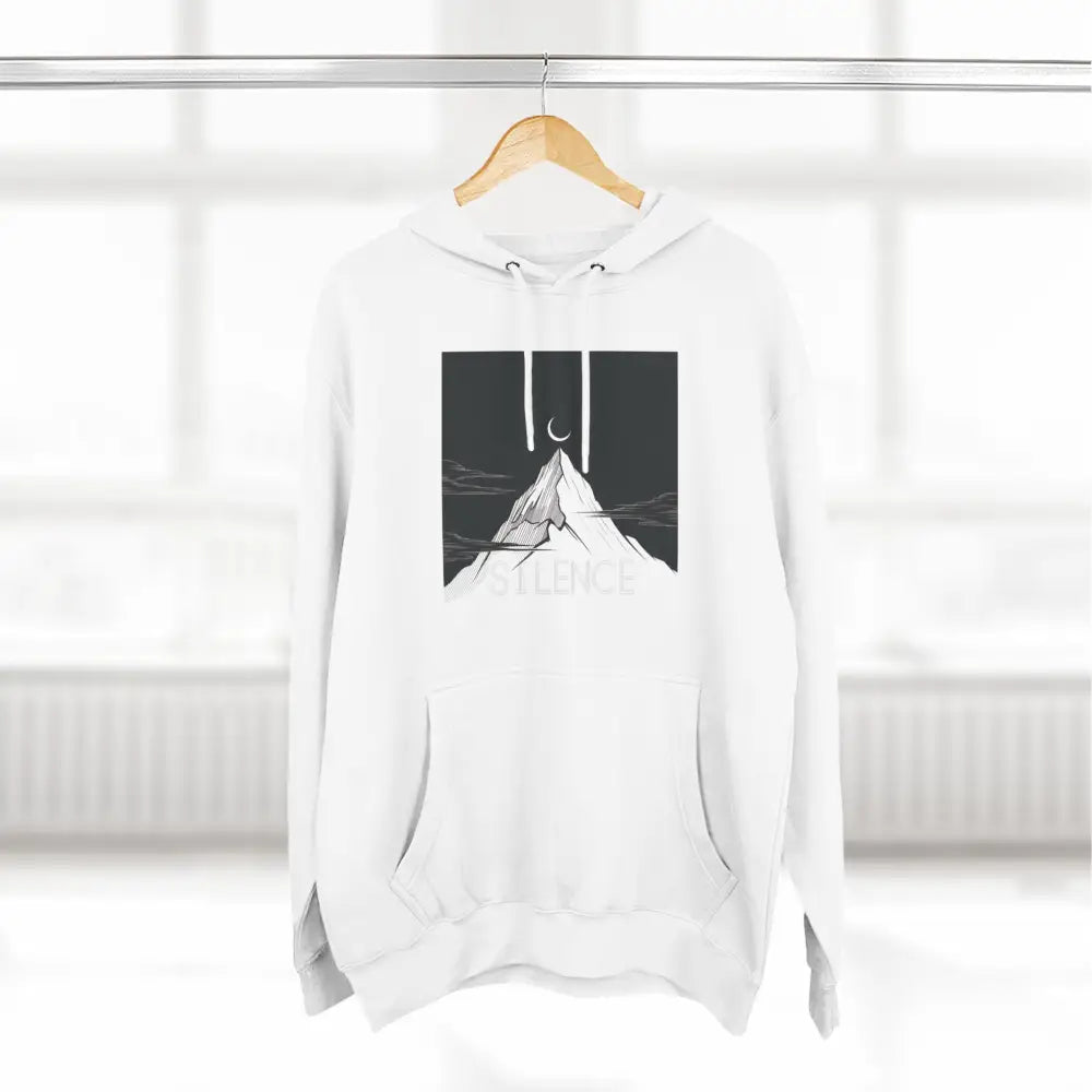 Mountain Vibes Fleece Unisex Hoodie Cozy Outdoor Apparel