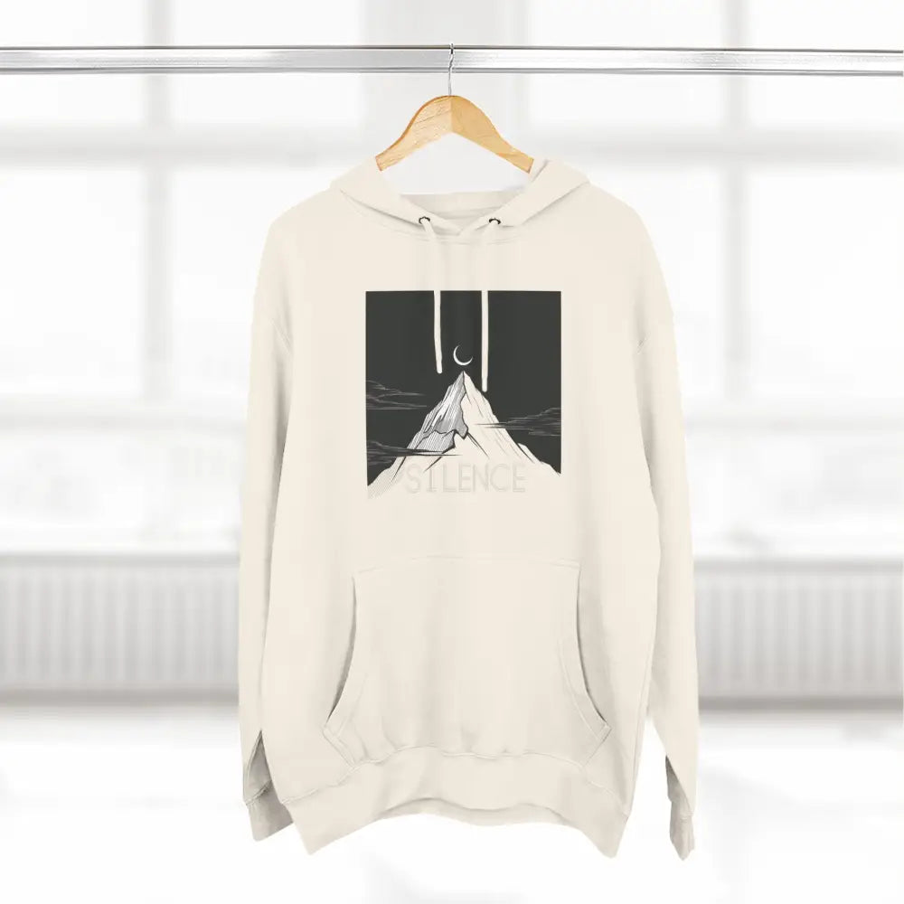Mountain Vibes Fleece Unisex Hoodie Cozy Outdoor Apparel