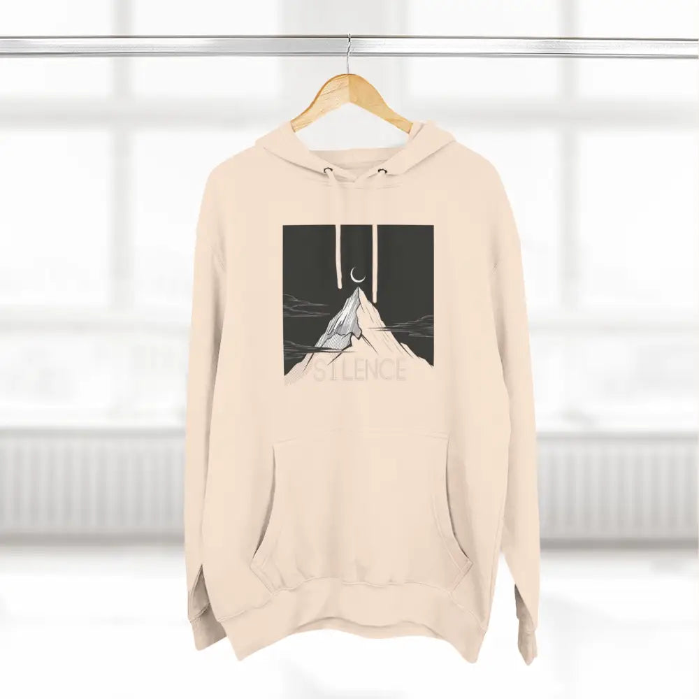 Mountain Vibes Fleece Unisex Hoodie Cozy Outdoor Apparel