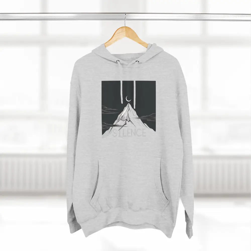 Mountain Vibes Fleece Unisex Hoodie Cozy Outdoor Apparel