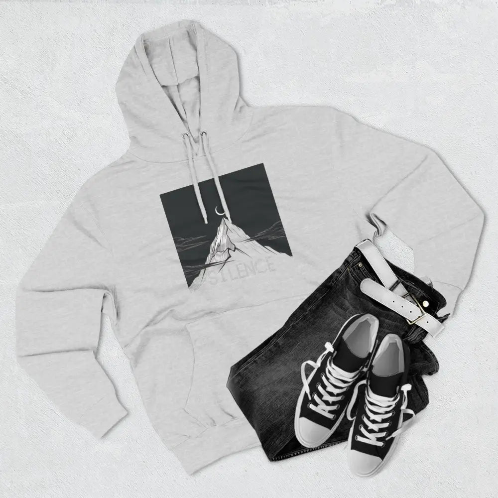 Mountain Vibes Fleece Unisex Hoodie Cozy Outdoor Apparel