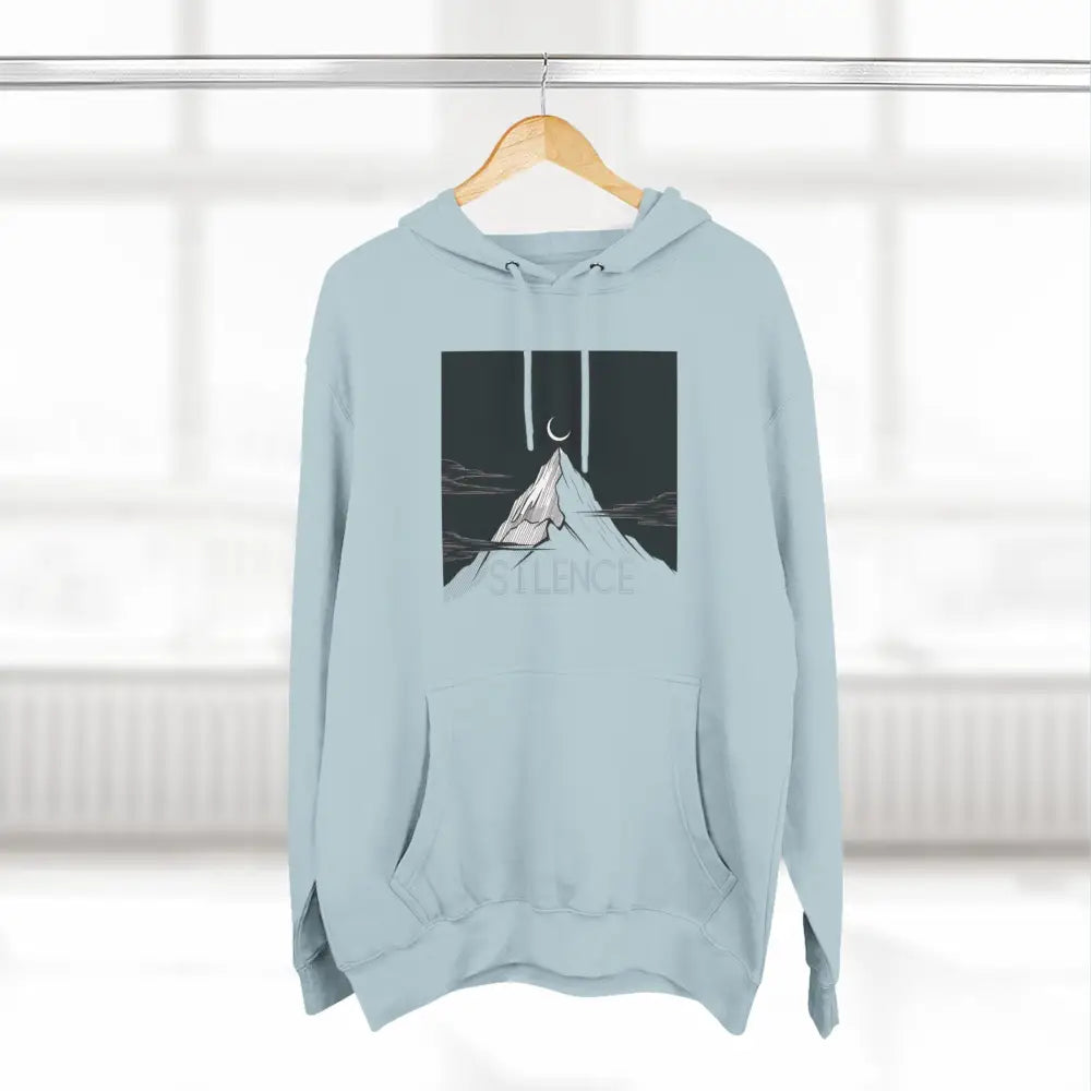 Mountain Vibes Fleece Unisex Hoodie Cozy Outdoor Apparel