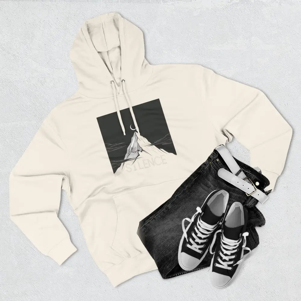 Mountain Vibes Fleece Unisex Hoodie Cozy Outdoor Apparel
