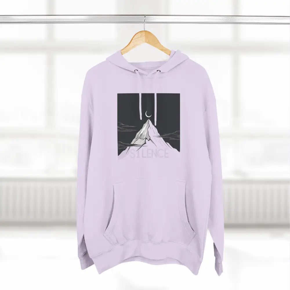 Mountain Vibes Fleece Unisex Hoodie Cozy Outdoor Apparel