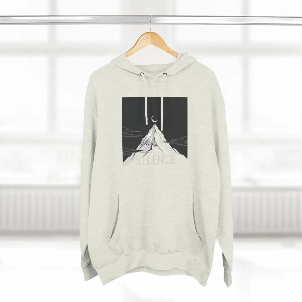 Mountain Vibes Fleece Unisex Hoodie Cozy Outdoor Apparel