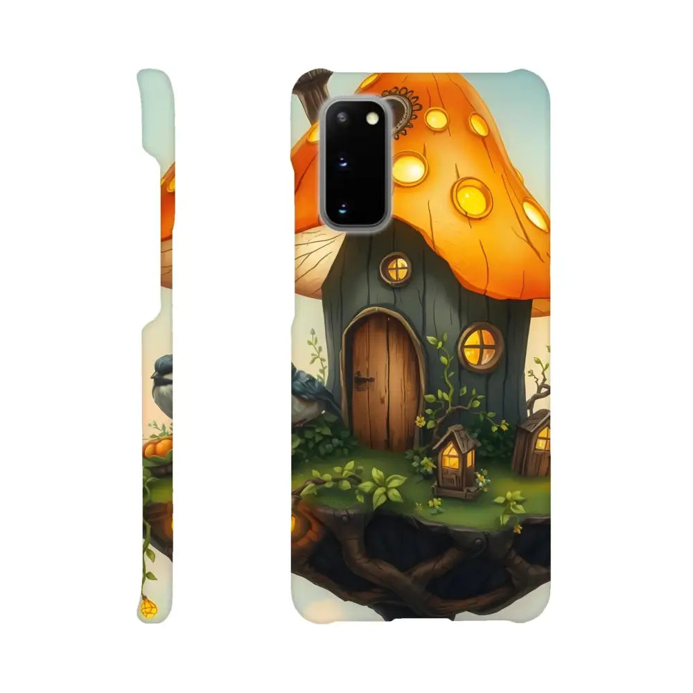 Mushroom Skyhouse Samsung Phone Case with Lantern Loft design from PixiOnyx