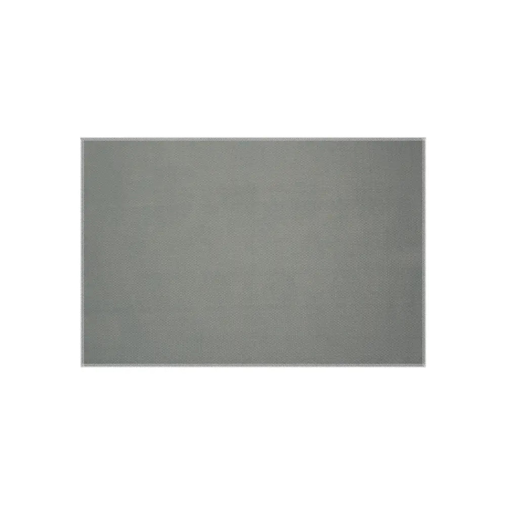 Gray rectangular outdoor rug from Divine Radiance Collection by PixiOnyx Bohemian Patio