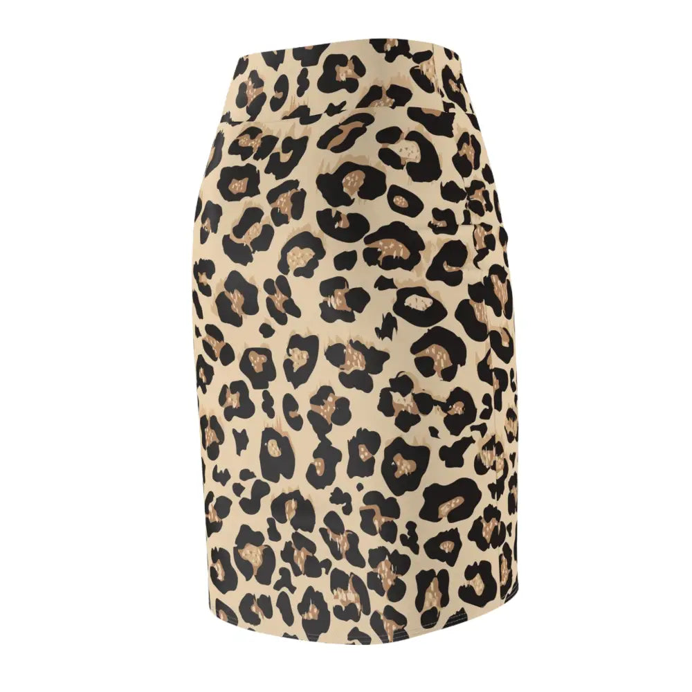 Leopard print pencil skirt from PixiOnyx Fiercewear featuring chic animal pattern style