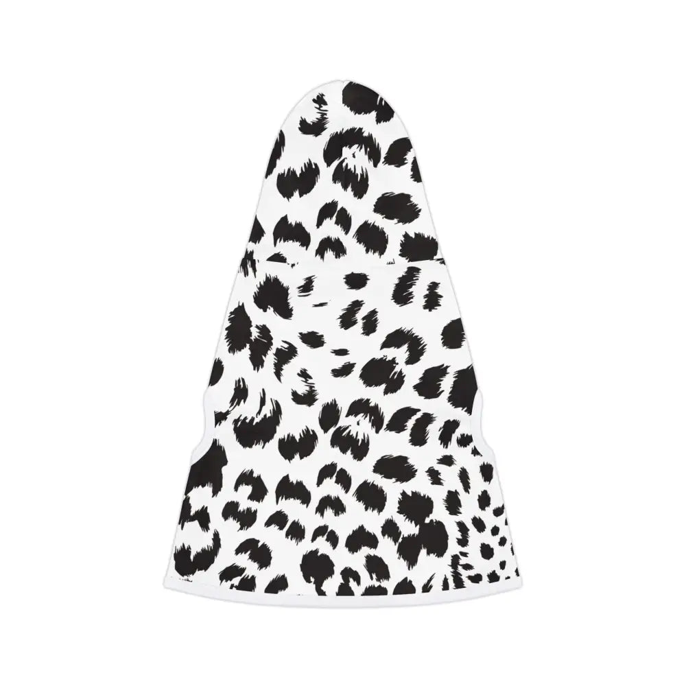 Leopard-print Golf Club Head Cover from PixiOnyx Wildwear Edition Pet Hoodie White Leopard