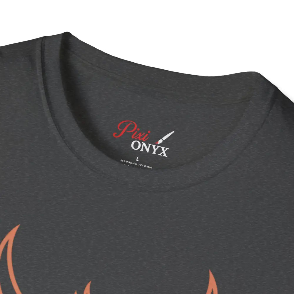 Phoenix Rising Unisex Softstyle T Shirt | Trendy Graphic Tee Casual Wear Gift for Her/Him Festival Apparel Symbol